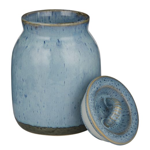 PORTIMAO KERÁMIA TÁROLÓ TETŐVEL 1,18L , KÉK