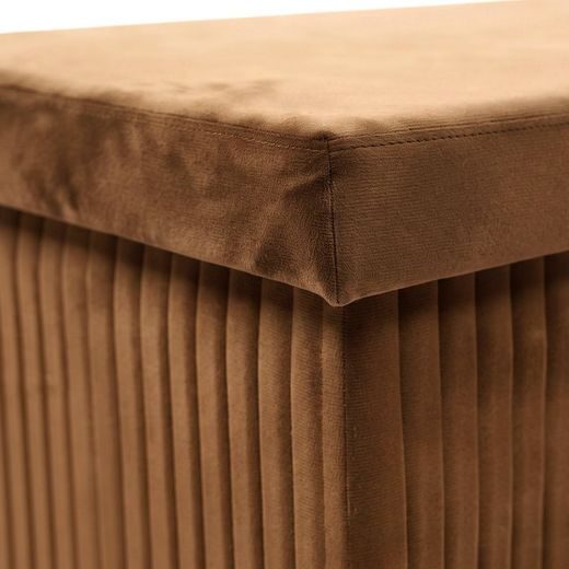 MALAGA ÖSSZEHAJTHATÓ TÁROLÓS PUFF 110 CM ,BARNA