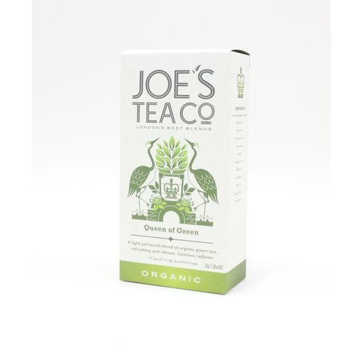 JOE'S TEA CO. QUEENS OF GREEN BIO ZÖLD TEA