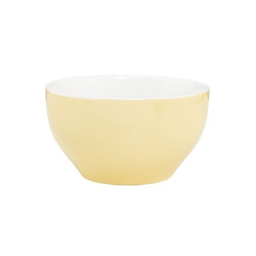 MIX IT! MÜZLIS TÁL PASZTELL SÁRGA 14CM PORCELÁN