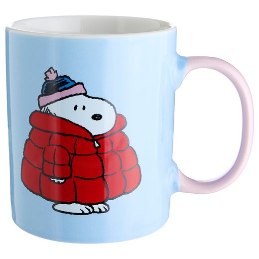 PEANUTS BÖGRE 380 ML , SNOOPY KABÁTBAN