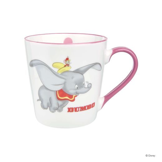 DISNEY BÖGRE DUMBO, FEHÉR/RÓZSASZÍN 350 ML