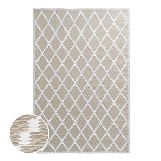 COLOUR CLASH KÜLTÉRI SZŐNYEG 180 X 118 CM, ROMBUSZ MINTÁS