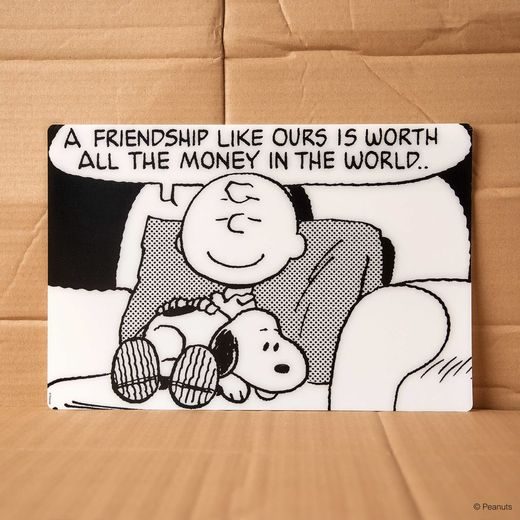 PEANUTS ALÁTÉT FRIENDSHIP 29X43CM