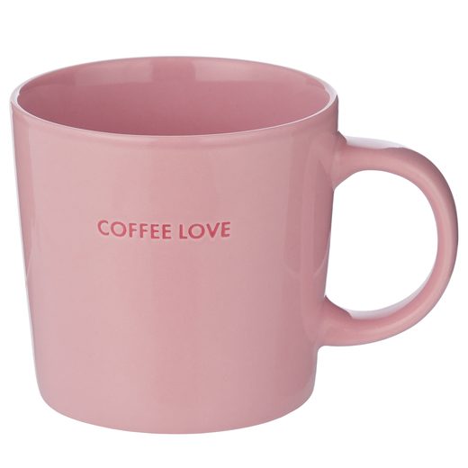 GOOD VIBES BÖGRE, PINK 'COFFEE LOVE'