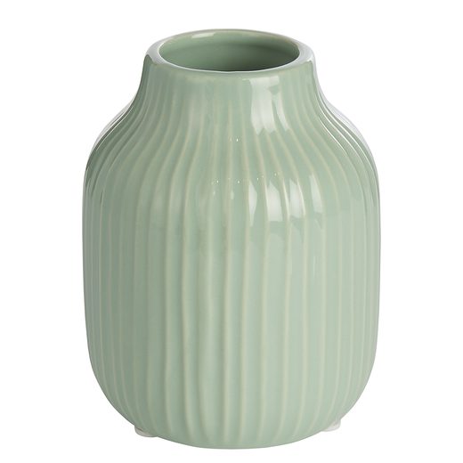HANAMI KERÁMIA VÁZA 11 CM, MENTAZÖLD