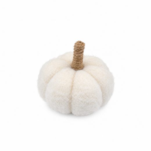 PUMPKIN PLÜSS DEKOR TÖK,  Ø 12 CM