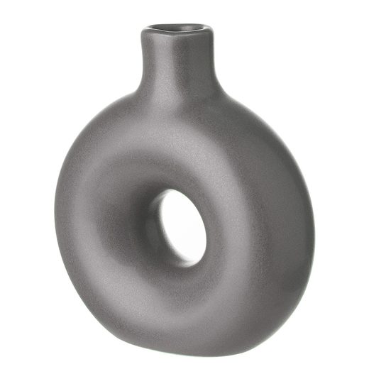 LOOPY MINI VÁZA, ANTRACIT SZÜRKE 11CM