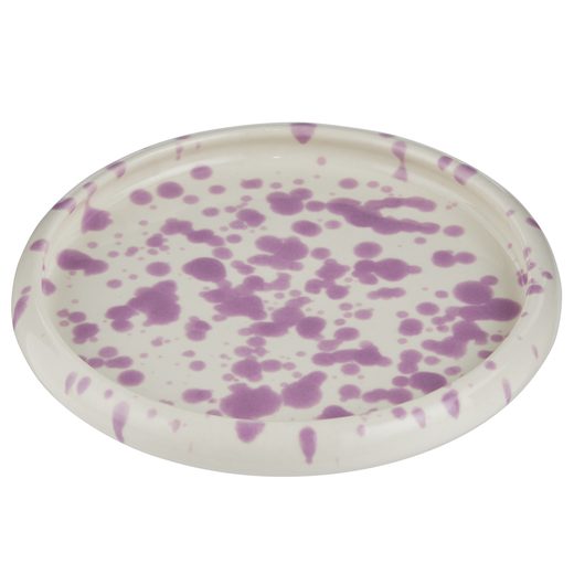 BOOGY SPLASH ELŐÉTEL TÁNYÉR  Ø 12 CM , LILA