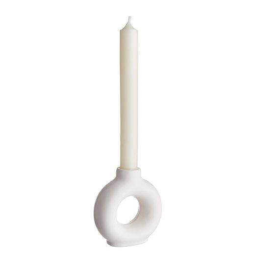 LOOP GYERTYATARTÓ, BÉZS 9CM