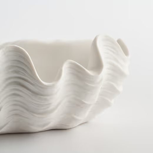 HOME & YOU DEKORTÁL 35CM , KAGYLÓ