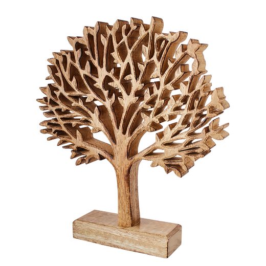 AUTUMN FOREST MANGÓFÁBÓL KÉSZÜLT DEKOR FA 27CM