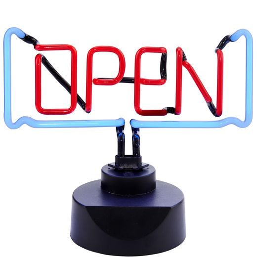 OPEN NEON LÁMPA, OPEN