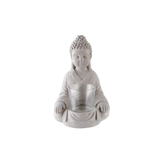 BUDDHA MÉCSESTARTÓ 16,5 CM