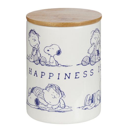 PEANUTS TÁROLÓ DOBOZ 14 CM, 'HAPPINESS IS A GOOD NAP'