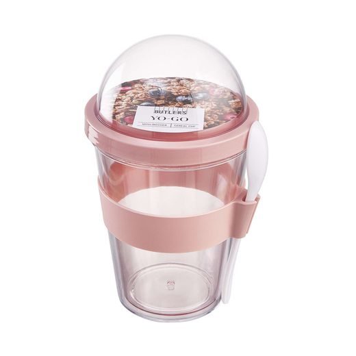 YO-GO ELVITELES JOGHURT TARTÓ, RÓZSASZÍN 450 ML