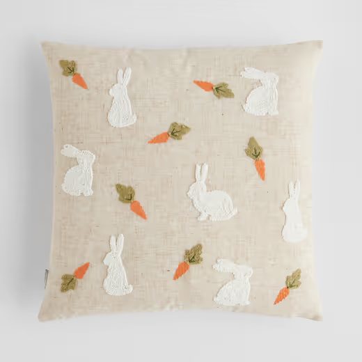 HOME & YOU PÁRNAHUZAT BÉZS 45X45CM RÉPA/NYUSZI