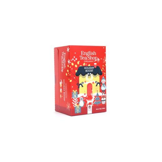 ENGLISH TEA SHOP "HOLIDAY BOOST" BIO TEA, 20DB