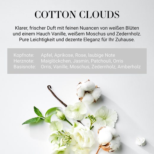 HOME & SOUL SZÓJAVIASZ ILLATGYERTYA NO. 1, COTTON CLOUDS