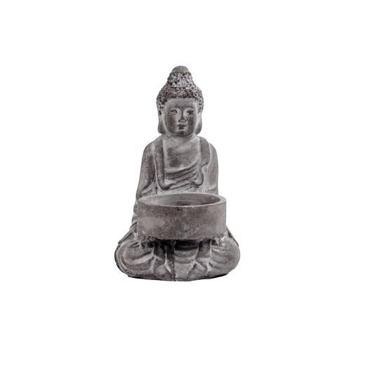 BUDDHA MÉCSESTARTÓ, 11 CM