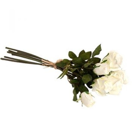 FLORISTA RÓZSACSOKOR FEHÉR 52CM