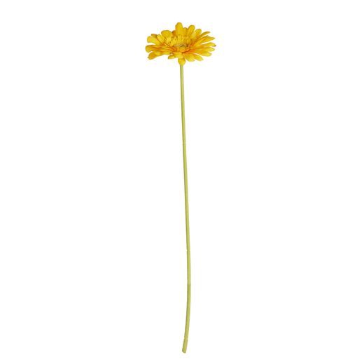 FLORISTA GERBERA 62 CM, CITROMSÁRGA