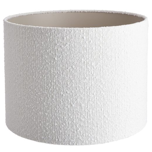 TANA LÁMPAERNYŐ FEHÉR BUKLÉ, Ø40CM