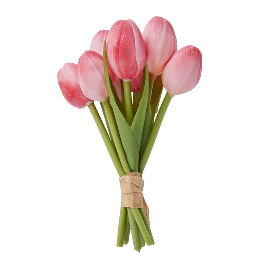 FLORISTA MINI TULIPÁN CSOKOR 16 CM , PINK