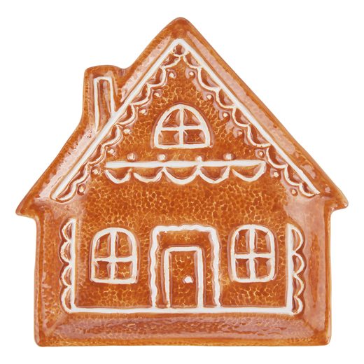 GINGERBREAD DEKOR TÁNYÉR 13CM