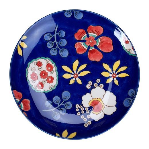 MY THAI TÁNYÉR KÉK VIRÁGOS 20CM