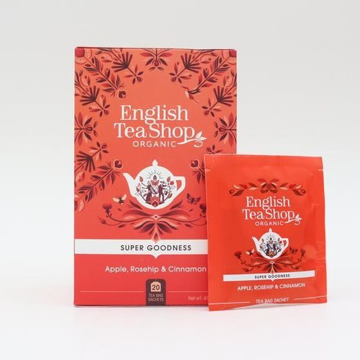 ENGLISH TEA SHOP BIO TEA, ALMA & CSIPKEBOGYÓ & FAHÉJ 20 FILTER
