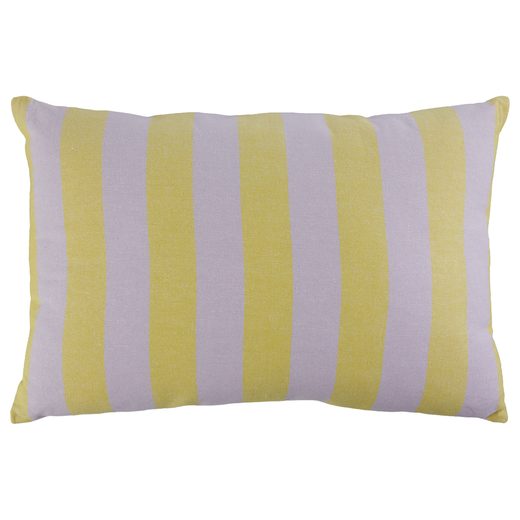 SPRING VIBES PÁRNA 40X60 CM CSÍKOS LILA/SÁRGA