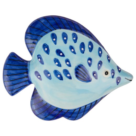 CORAL COAST KERÁMIA FALI DEKORÁCIÓ HAL 11 CM , KÉK