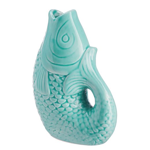 KOI MINI VÁZA, TÜRKIZKÉK 12CM