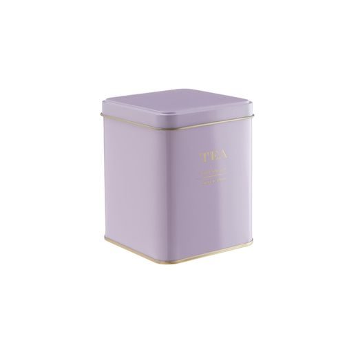 TIN TIN FÉM TEÁS DOBOZ, PASZTELL LILA 790 ML