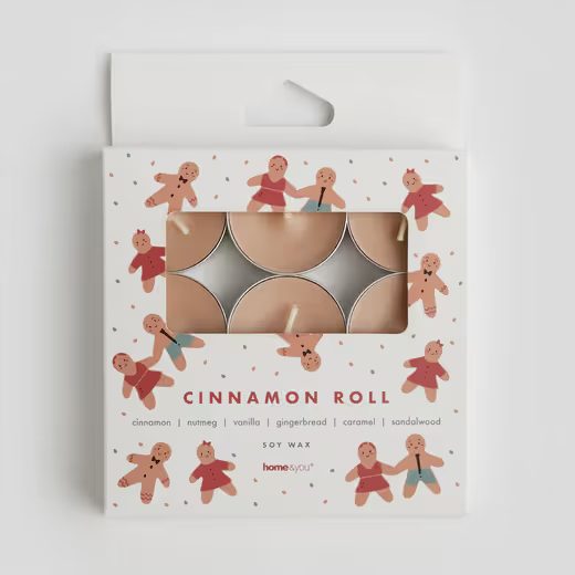 HOME & YOU SZÓJAVIASZ ILLATMÉCSES, 9 DB, 'CINAMON ROLL'