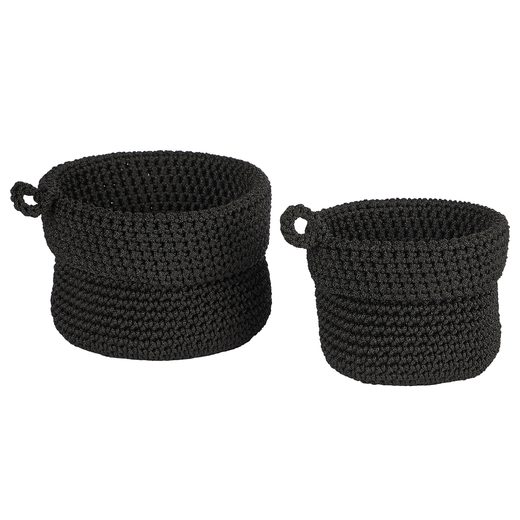 STORE IT KOSÁR SZETT 2DB FEKETE