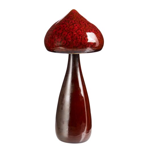 HARVEST SPLENDOR KERÁMIA DEKOR GOMBA, 20 CM