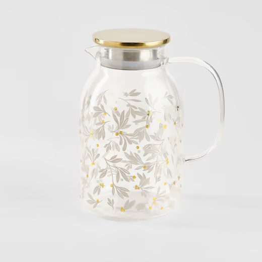 HOME & YOU ÜVEG KANCSÓ 1500ML , ARANY FAGYÖNGY