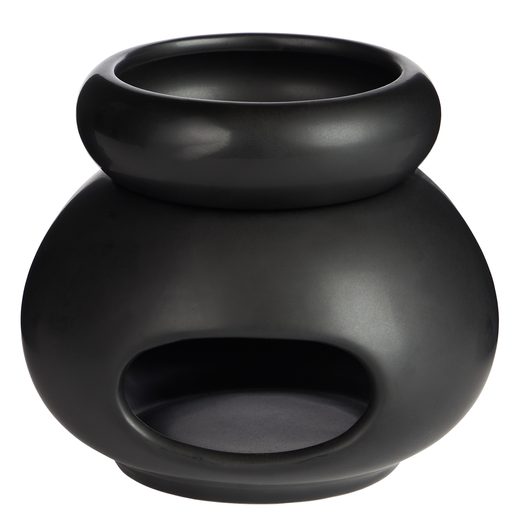 AMBIANCE PORCELÁN AROMALÁMPA, FEKETE