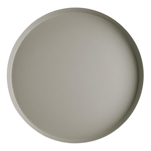 EXHIBITION DEKOR TÁL, SZÜRKE Ø40CM