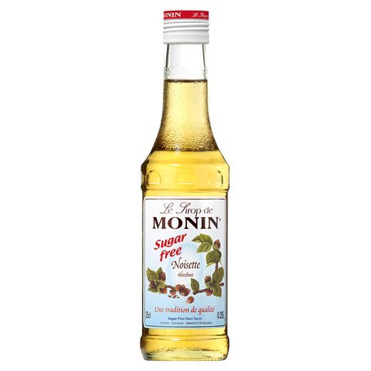 MONIN CUKORMENTES MOGYORÓ SZIRUP, 0,25L