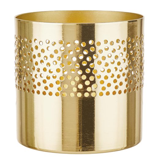 PART MÉCSESTARTÓ, ARANY 8CM