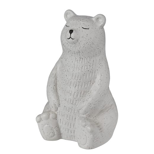 FROSTY KERÁMIA DEKORÁCIÓ, JEGESMEDVE 20 CM