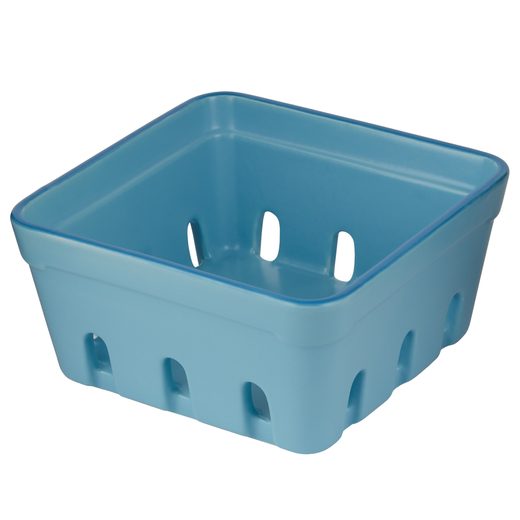 FRESH FRUIT KERÁMIA TÁROLÓ 16X16 CM , KÉK