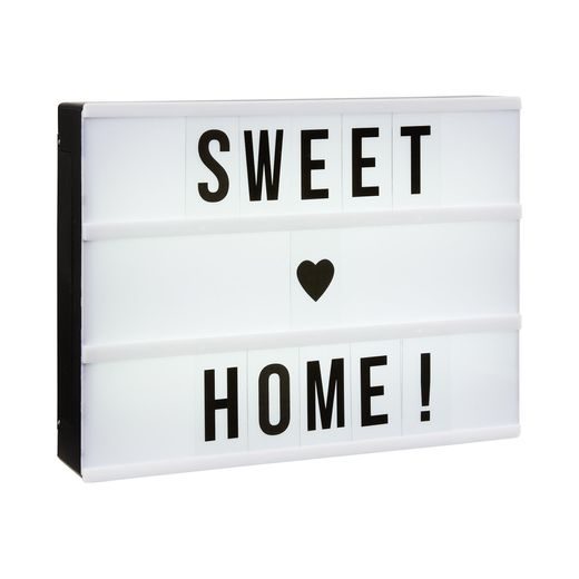 BLOCKBUSTER 30 X 22CM VILÁGÍTÓ DOBOZ (A4)