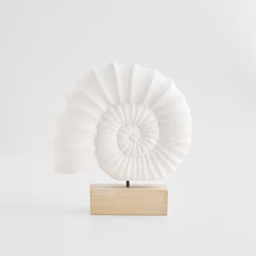 HOME & YOU DEKOR KAGYLÓ 23CM FEHÉR