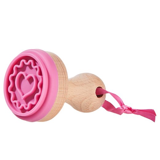 BISCUIT SÜTI PECSÉT, SZÍV MINTÁVAL, MINI