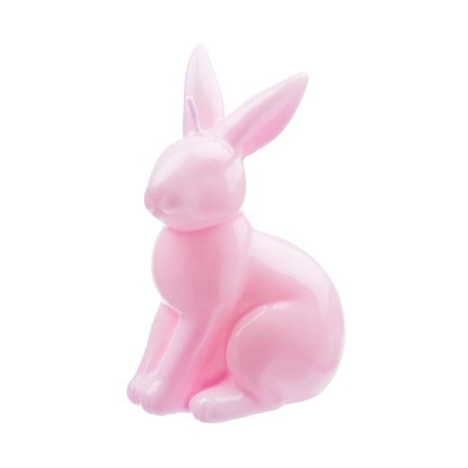 EASTER GYERTYA, RÓZSASZÍN NYUSZI 14CM