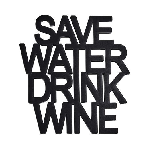 WORD ART FELIRAT "SAVE WATER"